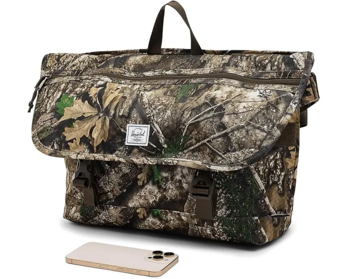 Сумка-мессенджер Herschel Cove с камуфляжем Realtree и отделением для ноутбука