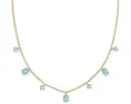Колье Cailin Delicate Strand от Kendra Scott с кристаллами