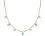 Колье Kendra Scott Cailin с нежным рядом кристаллов и застежкой-лобстер