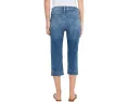 Джинсы Re-New Denim Crop Jeans NYDJ прямого кроя с высокой талией