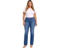 NYDJ Marilyn Plus Size прямые джинсы с эффектом стройности