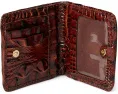 Кошелек Brahmin Jane мини с тисненой кожей