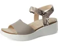 Босоножки ECCO Flowt Wedge Cork на пробковом каблуке с регулируемой лямкой