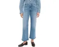 Джинсы Madewell The Short Wide-Leg с высокой талией и широкими штанинами