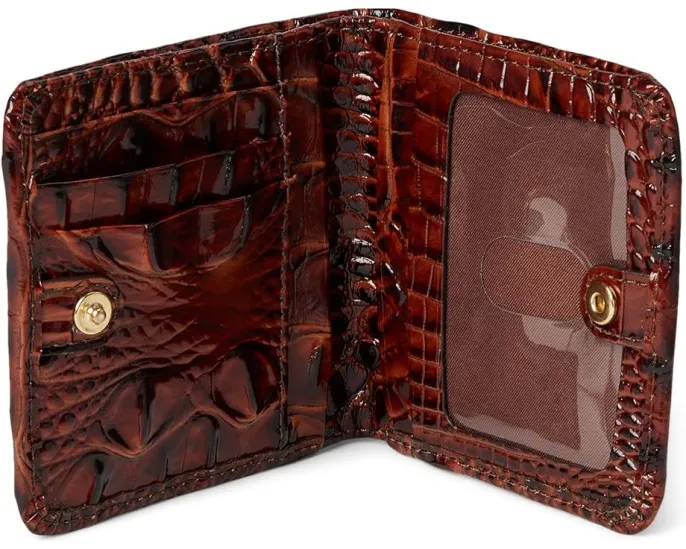 Кошелек Brahmin Jane мини с тисненой кожей