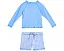 Детский пляжный комплект Snapper Rock Seaside Blue с защитой UPF 50+