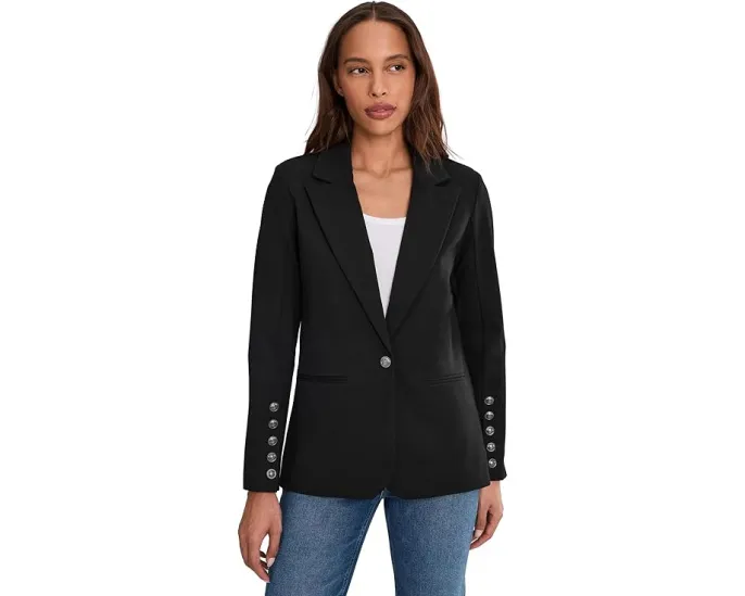 Блейзер Liverpool Los Angeles из суперстретч понте с рукавом на пуговицах