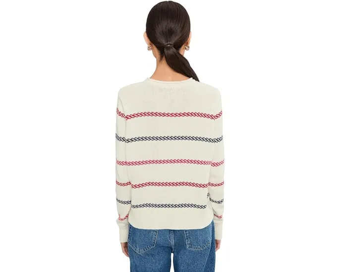 Свитер Vineyard Vines Roll Neck Sweater из хлопка Supima с горизонтальными полосками