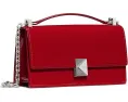 Мини-сумка-кроссбоди Kate Spade New York Deco с цепным ремнем из лаковой кожи