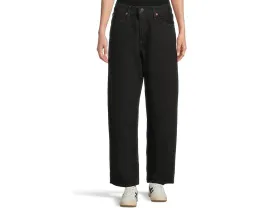 Джинсы Levi's Dad Jean с резинкой на талии и прямым кроем