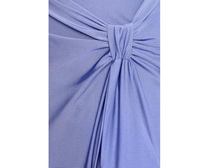 Asymmetric Twist Front Dress