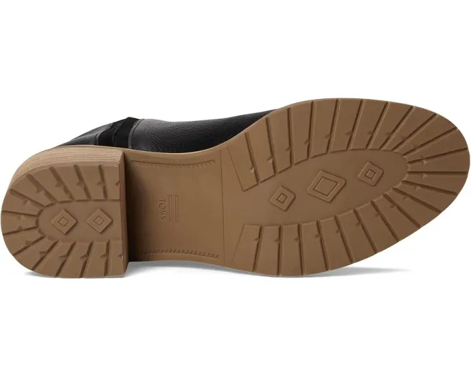 Ботинки TOMS Hailey с водонепроницаемой кожей и подошвой из термопластичного полиуретана