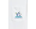 Футболка Vineyard Vines Shark Tennis с коротким рукавом для детей