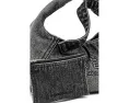 Мини-сумка Marc Jacobs The Bow Denim Mini Sack с бантом из денима