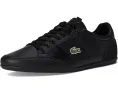 Кроссовки Lacoste Chaymon Tonal с кожаным верхом и контрастной окантовкой