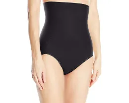 Моделирующие трусы Naomi & Nicole Unbelievable Comfort Hi Waist Brief черные с высокой талией