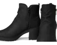 Ботильоны Roxy Clementine на каблуке из искусственной замши с молнией