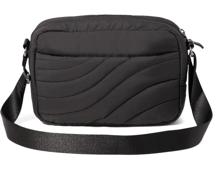 Сумка кроссбоди Baggallini Set Wave с геометрическим узором и RFID защитой