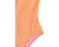 Ripple Texture Lace Up One Piece (Little Kid/Big Kid)