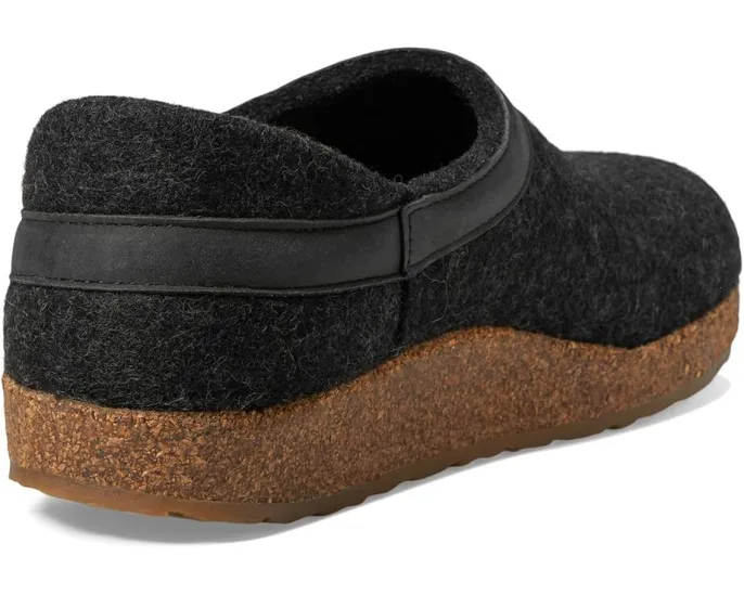 Тапочки Haflinger GZH из шерстяного войлока с пробковой стелькой