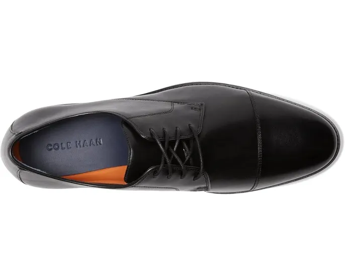 Оксфорды Cole Haan Lenox Hill Cap из полированной кожи на резиновой подошве