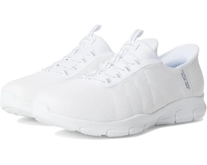 Безшнуровые кроссовки Skechers Brilliance с блестящим верхом