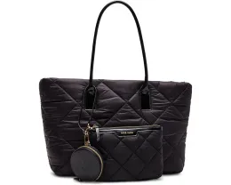 Структурированная сумка-тоут Quilted Nylon Tote от Anne Klein с косметичкой и кошельком