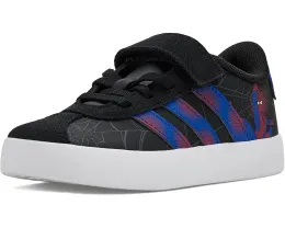 Adidas кроссовки Marvel VL Court 3.0 для детей с эластичной шнуровкой Черные