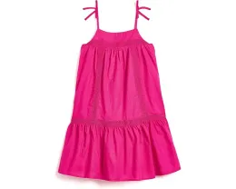 Платье Linen Trim с кружевной отделкой Janie and Jack для детей