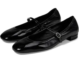 Балетки Stuart Weitzman Claris с круглым носком и стразами на ремешке