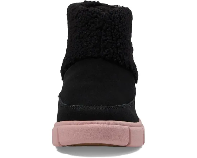 SOREL Детские ботинки Explorer III Slip-On Cozy WP на липучке с искусственным мехом