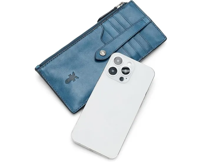 Кошелек для карт Frye Melissa Snap с кнопкой и молнией