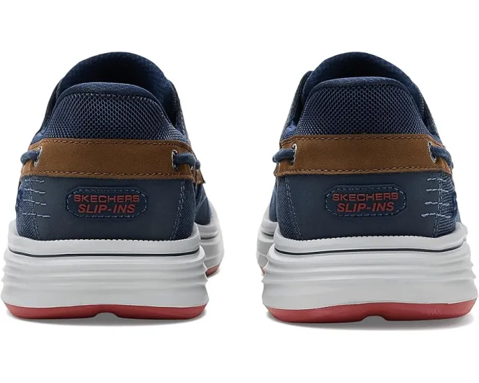 SKECHERS Troutt Davey слипоны на шнурках-резинках с памятью формы