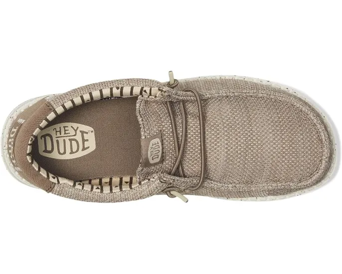 Детские слипоны Hey Dude Wally Stretch Sox с технологией Flex & Fold и съемной стелькой