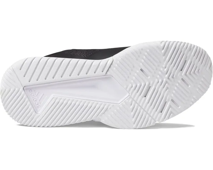 Кроссовки Adidas Court Team Bounce 2.0 с текстильным верхом и фирменными полосками