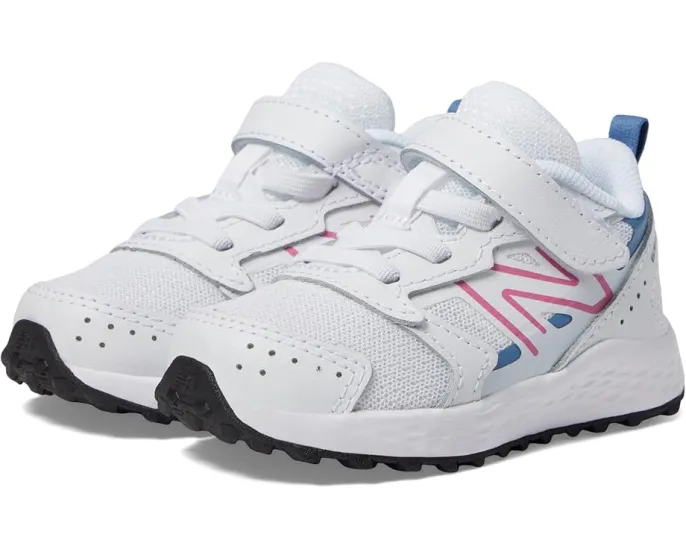Кроссовки New Balance Fresh Foam 650 на шнурках с верхней липучкой для малышей