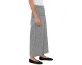 Брюки Petite Organic Cotton Pucker Check Ankle Wide от Eileen Fisher с клеткой