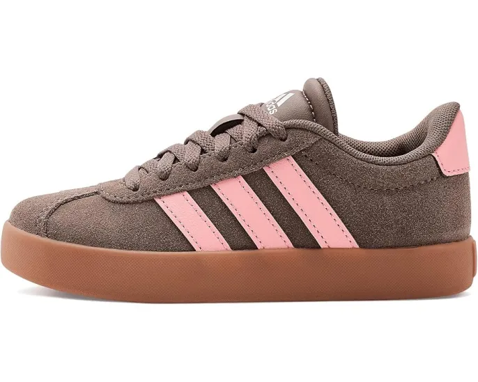 Детские кроссовки VL Court 3.0 от adidas с текстильным верхом для повседневной носки