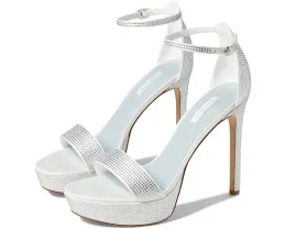 Вечерние босоножки Nine West Goout на высокой платформе со стразами