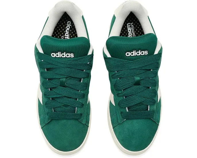 Кроссовки Adidas Grand Court Alpha зеленые с белой подошвой
