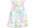 Платье-пузырь Lilly Pulitzer Baby Paloma для девочки с рюшами и кружевом