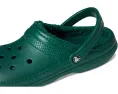 Классические утепленные кроксы Crocs с искусственным мехом и регулируемым ремешком