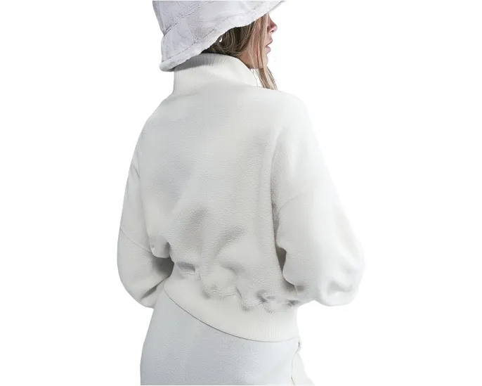 Детская флисовая толстовка Nike Kids Sportswear Long Sleeve Fleece Top с карманом и логотипом