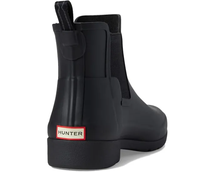 Резиновые полусапоги Hunter Refined Chelsea с эластичными вставками