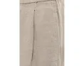 Petite Organic Linen Ankle Pleated Lantern Pants