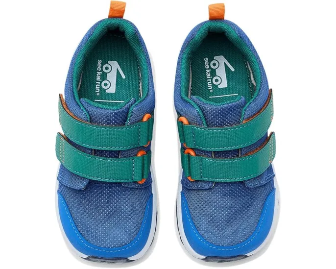 See Kai Run адаптивные кроссовки Ryder Adapt II с длинными ремнями для ортезов