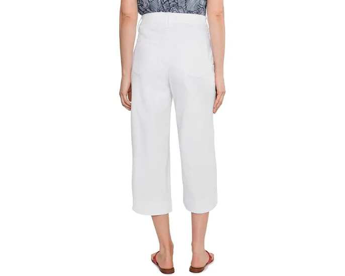 Джинсы-капри NYDJ Brigitte с широкими штанинами