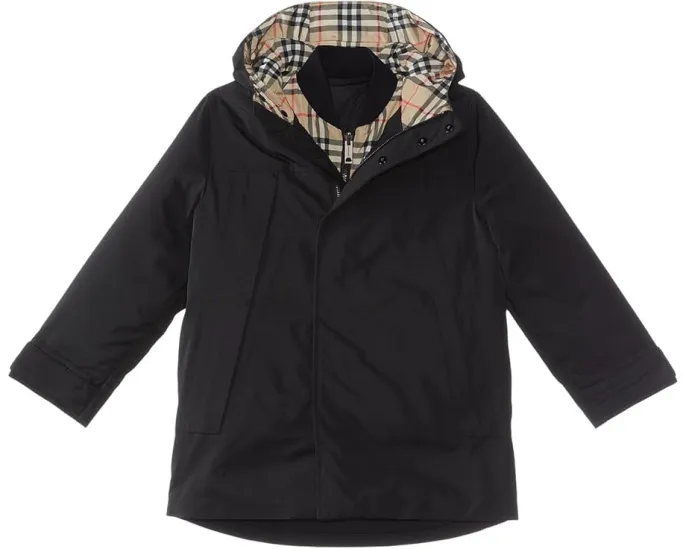 Детская куртка Burberry Kids Myles с отстегивающимся утеплителем