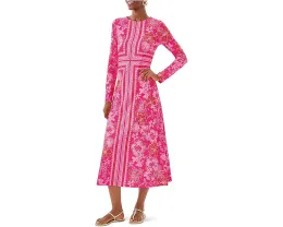 Макси-платье Lilly Pulitzer Zelena с длинными рукавами и защитой UPF 50+