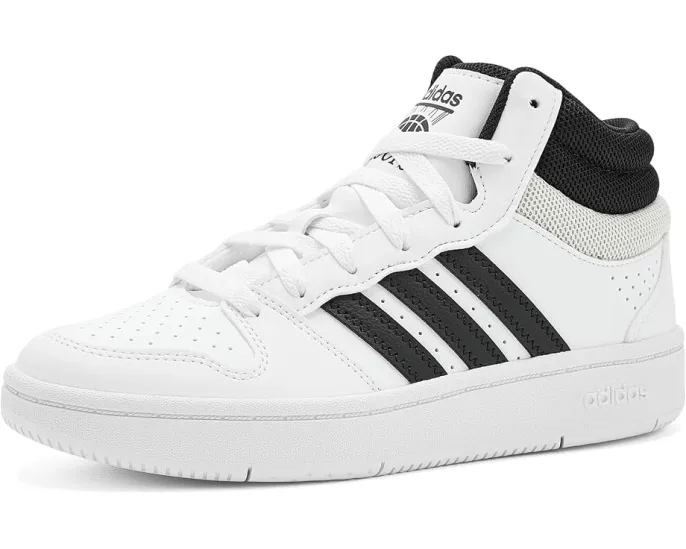Кроссовки Adidas Hoops Mid Classic для детей с верхом из кожзаменителя